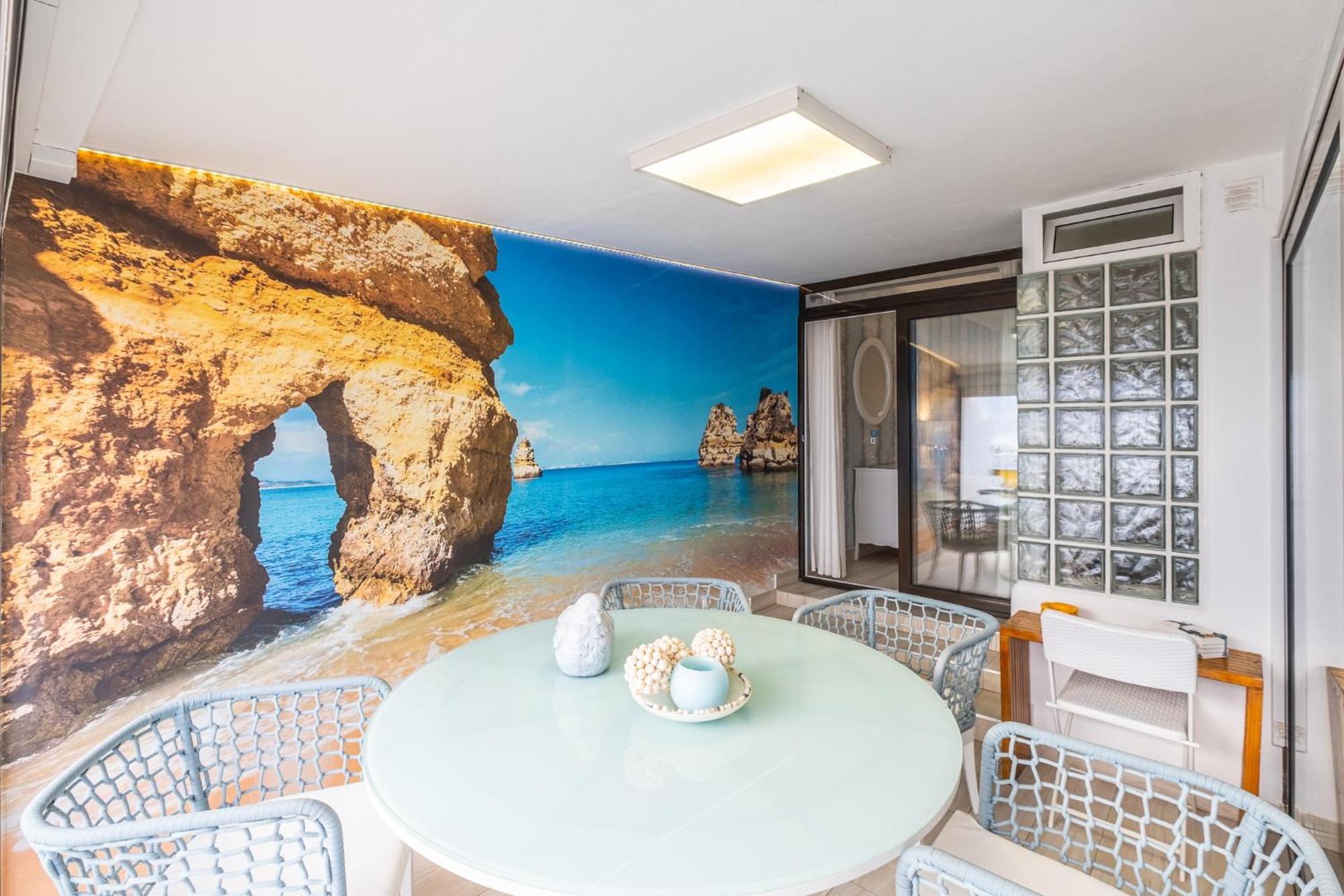 Luxurious Seaview Apartment With Pool 5Min Beach 阿尔布费拉 外观 照片
